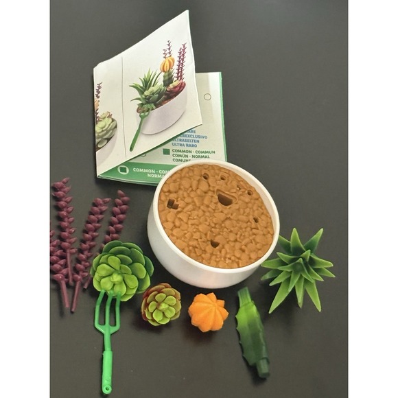 Zuru Other - New Zuru Mini Brands Create Garden Succulents Bowl White Pot Combined‎ Shipping
